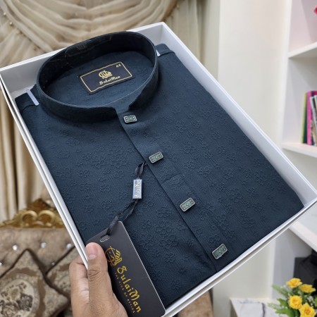 Blue China Popcorn Panjabi