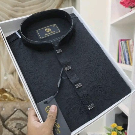 Black China Popcorn Panjabi model-2